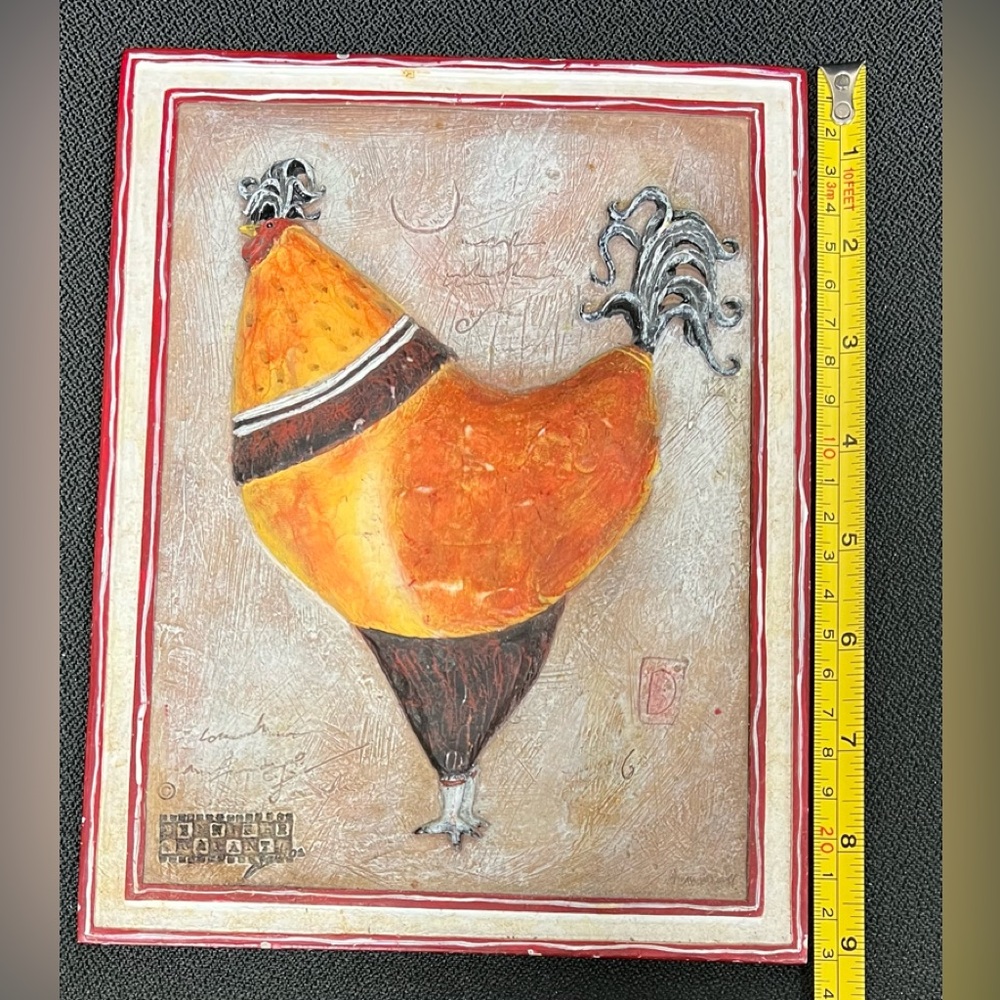 Rooster wall art